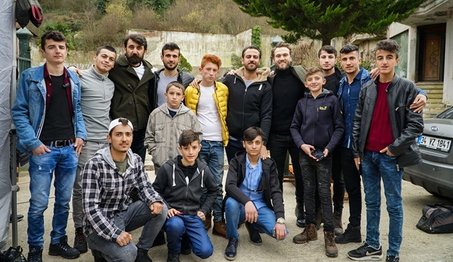 Çukurcalı gençler Çukur dizisinin setini ziyaret etti!