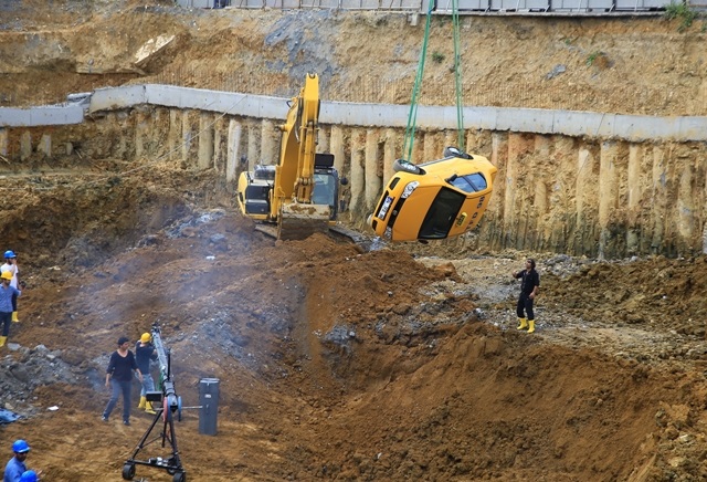 Kaza Sahnesi Kamera Arkası