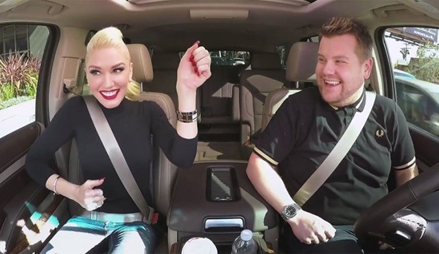 Gwen Stefani, Carpool Karaoke'ye konuk oldu