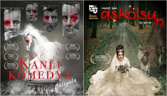 Kanlı Komedya ‘Caligula’ ve AşkÖlsün, sezonun son oyunlarıyla Baba Sahne’de!