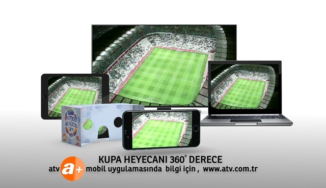 atv’nin 360 derece canlı maç yayını Amerika’nın reklam Oscar’ına layık görüldü!