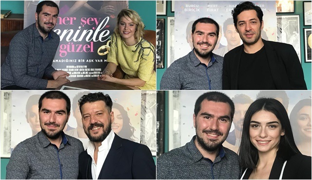 Her Şey Seninle Güzel filminin oyuncuları, Deniz Ali Tatar’la 6. Seans’a konuk oldu!
