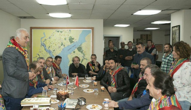 Arka Sokaklar setine ziyaret…