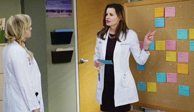 Geena Davis, Grey's Anatomy'ye konuk olarak dönüyor