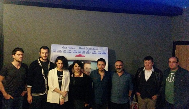 “Bana Masal Anlatma” filmi oyuncuları Mersinlilerle buluştu!