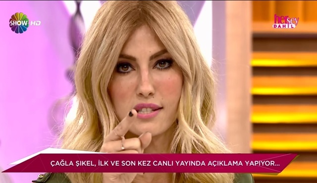 Çağla Şikel içini döktü!