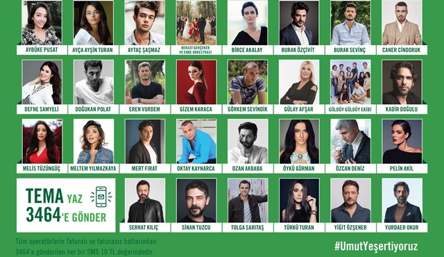 Ünlü sanatçılar bu kez TEMA Vakfı için NTV'de sahneye çıkıyor!