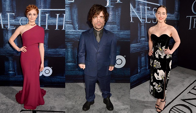Game of Thrones galasında yıldızlar geçidi yaşandı