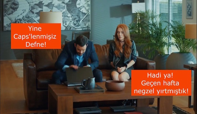 Kiralık Aşk Caps | Varsa bi Caps'inizi alırız!
