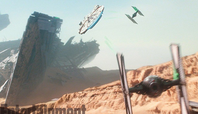 Star Wars: Bölüm VII - Güç Uyanıyor filminden yeni kareler geldi