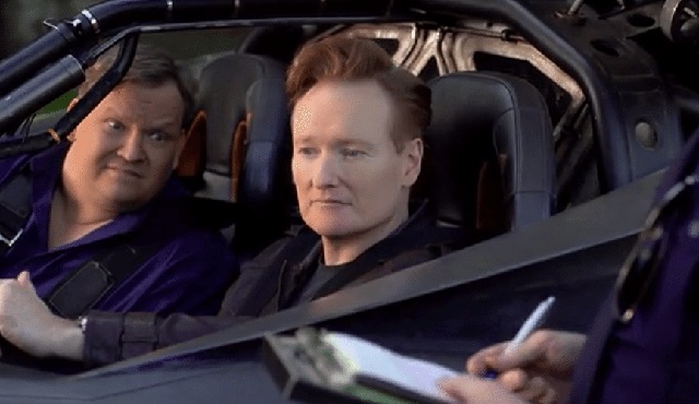 Conan O’Brien, Batmobile ile tura çıktı