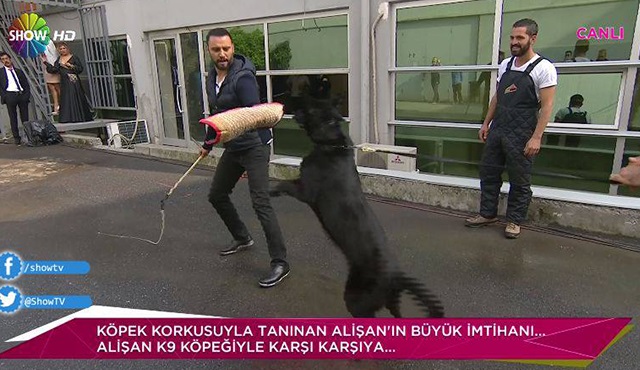 K9 köpeğinin Alişan ile büyük imtihanı!