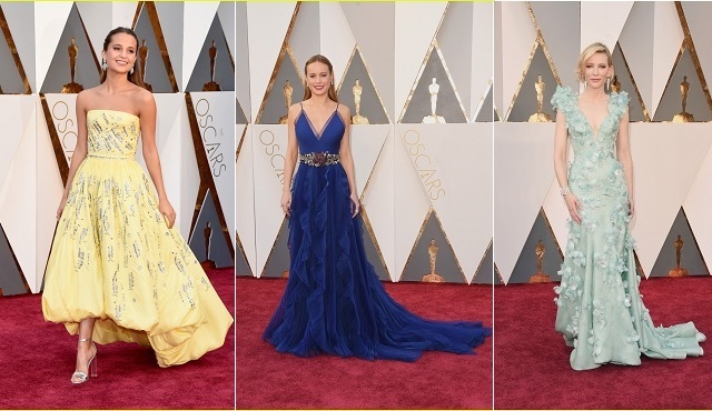 Oscar 2016'dan Kırmızı Halı manzaraları