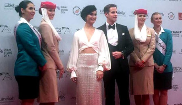 13. Dubai Film Festivali'nin gözde konuğu Tuba Büyüküstün oldu!