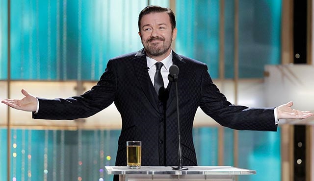 Ricky Gervais'ten Altın Küre Ödülleri için özür geldi