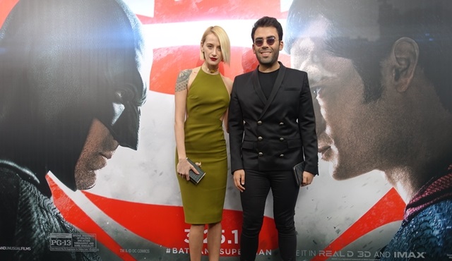 Didem Soydan ve Mert Vidinli, Batman v Superman filminin galasına katıldılar!