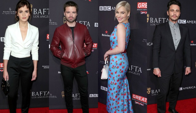 Altın Küre ödül töreni öncesi BAFTA çay partisi düzenledi