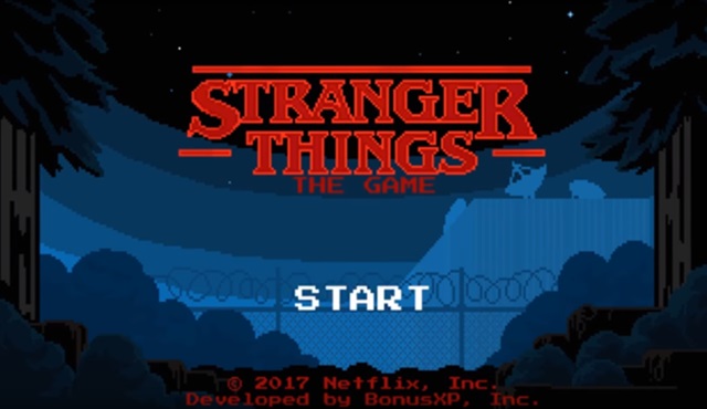 Stranger Things dizisinin oyunu da çıktı
