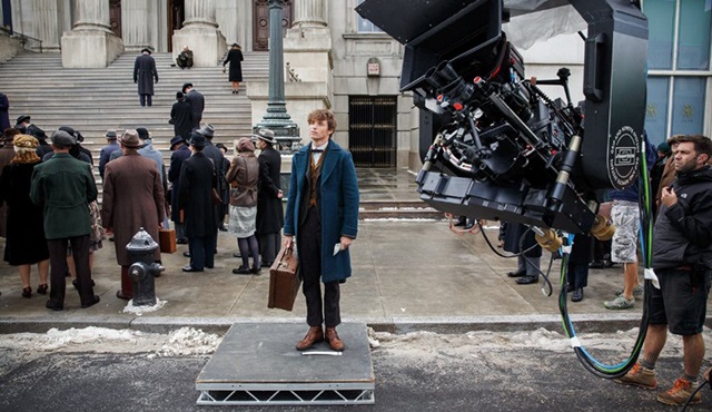 Fantastic Beasts and Where to Find Them'den kamera arkası görüntüleri