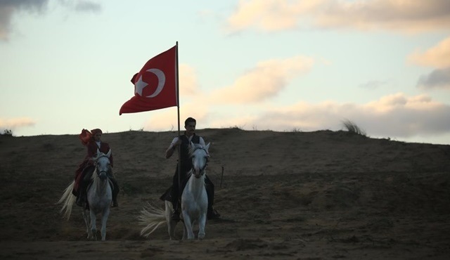 Mehmetçik Kutlu Zafer'in platosu Hollywood filmlerini aratmıyor!