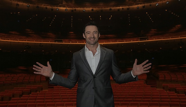 Sempati pınarı Hugh Jackman'ı dünya gözüyle gördük!