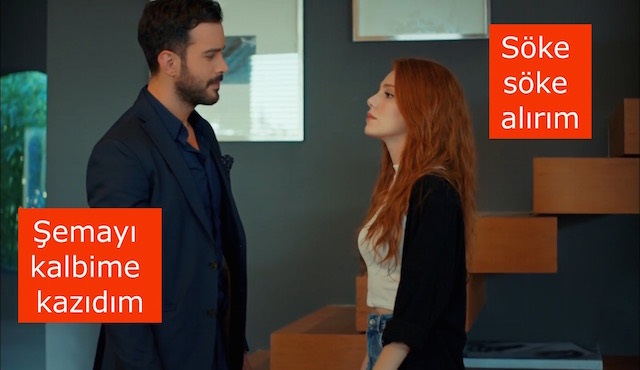 Kiralık Aşk Caps | Şemayı sarımsaklasak da mı saklasak?