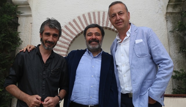 Ahmet Ümit Paramparça dizisinin setini ziyaret etti!