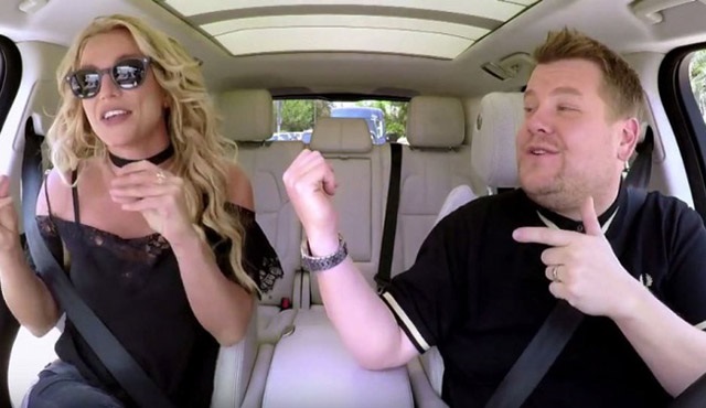 The Late Late Show with James Corden'ın konuğu Britney Spears oldu!