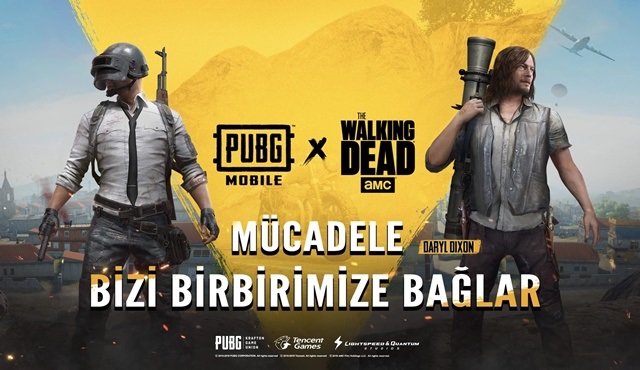 The Walking Dead karakterleri PUBG MOBILE’a geliyor!