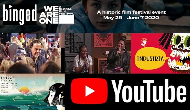20 büyük festival, filmleri Youtube'da yayınlamak üzere birleşti