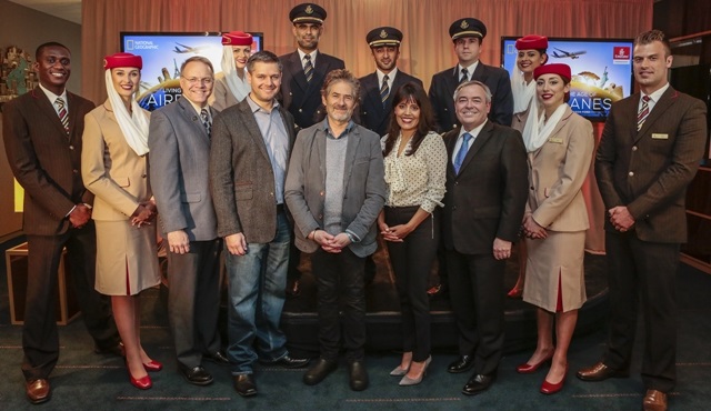 “Uçaklar Çağında Yaşamak” filminin ilk gösterimi Emirates A380 uçağında yapıldı!