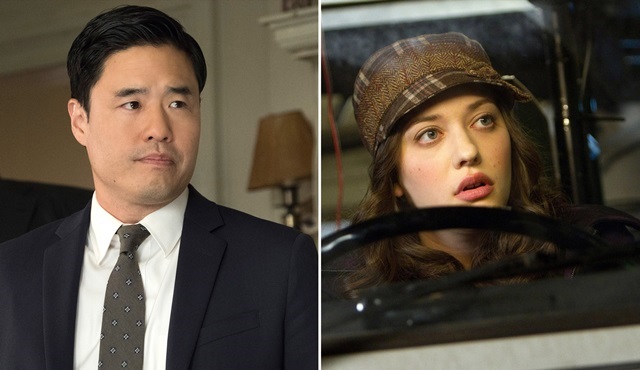 Kat Dennings ve Randall Park, Disney+'ın WandaVision dizisinin kadrosunda