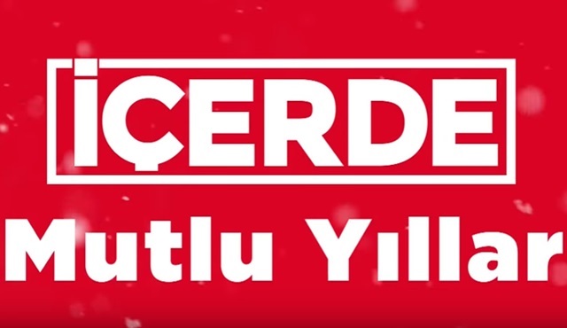 İçerde oyuncuları izleyicilerinin yeni yılını kutladı!
