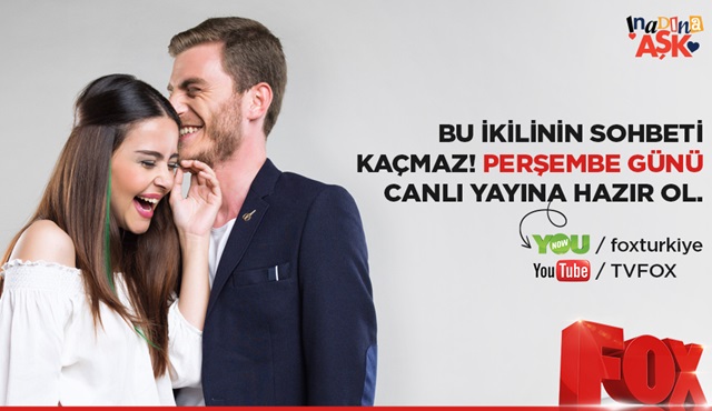 İnadına Aşk karakterleri ile  canlı yayında buluşma fırsatı!