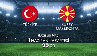 Türkiye - Kuzey Makedonya hazırlık maçı atv'de ekrana gelecek!