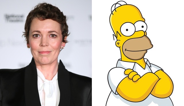 Olivia Colman, The Simpsons dizisine konuk olacak