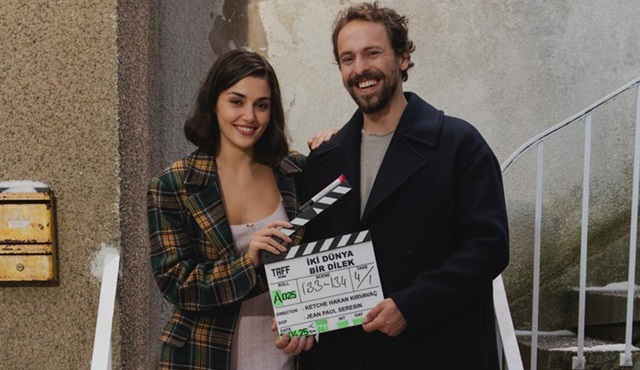 İki Dünya Bir Dilek filminin kamera arkası görüntüleri paylaşıldı!