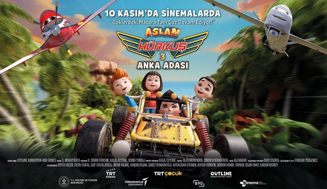 Aslan Hürkuş 3: Anka Adası filmi 10 Kasım'da sinemalarda!