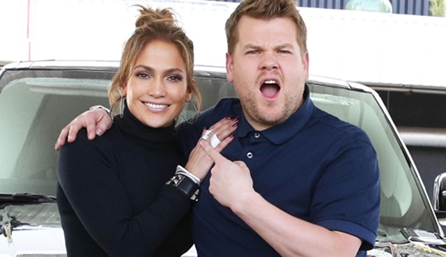 Jennifer Lopez, James Corden ile Carpool Karaoke'ye konuk oldu