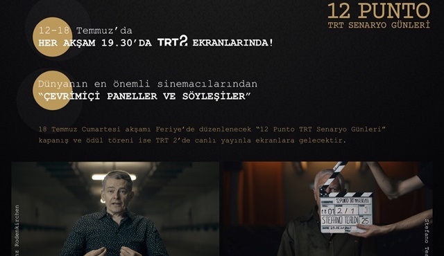 12. Punto TRT Senaryo Günleri'nin etkinlik tarihi belli oldu!