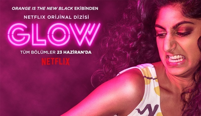 Netflix orijinal komedi dizisi GLOW'dan yeni karakter posterleri geldi