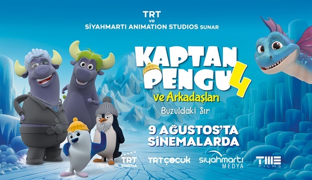 Kaptan Pengu ve Arkadaşları 4: Buzuldaki Sır, 9 Ağustos’ta vizyonda!