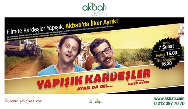 ''Yapışık Kardeşler'' ekibi Akbatı AVYM'de!