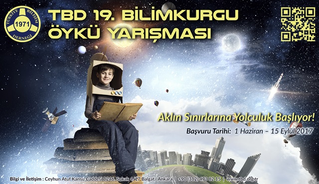 Türkiye Bilişim Derneği'nin 19. bilimkurgu öykü yarışması başladı!