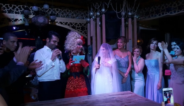 Derya Karadaş ve Haki Biçici çiftine mizansen nikah töreni!