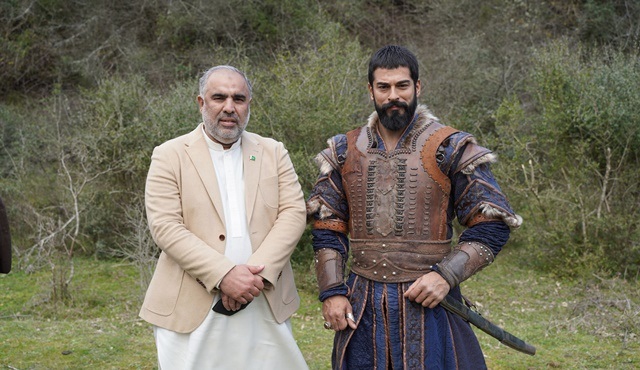 Pakistan Meclis Başkanı Asad Qaiser, Kuruluş Osman setini ziyaret etti!
