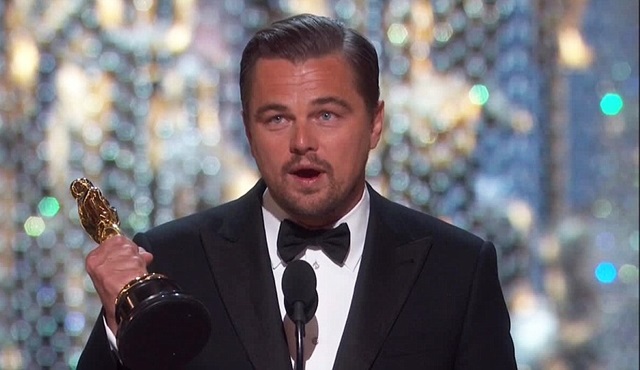Leonardo DiCaprio Oscar’ı aldı Twitter’da rekor kırdı!