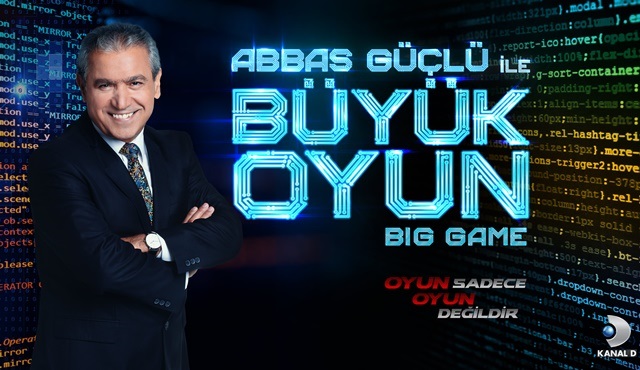 Abbas Güçlü ile Büyük Oyun yakında Kanal D’de başlıyor!