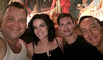 Jaimie Alexander, Gotham setini ziyaret etti