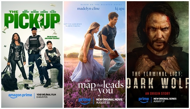 Ağustos 2025’te Prime Video'ya gelecek diziler ve filmler!
